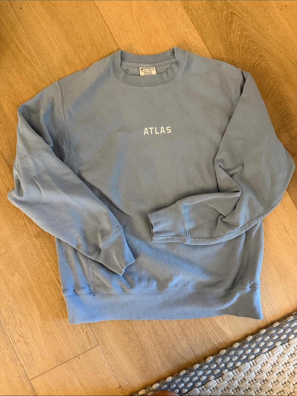Men's Crewneck Sweatshirt - Light Blue